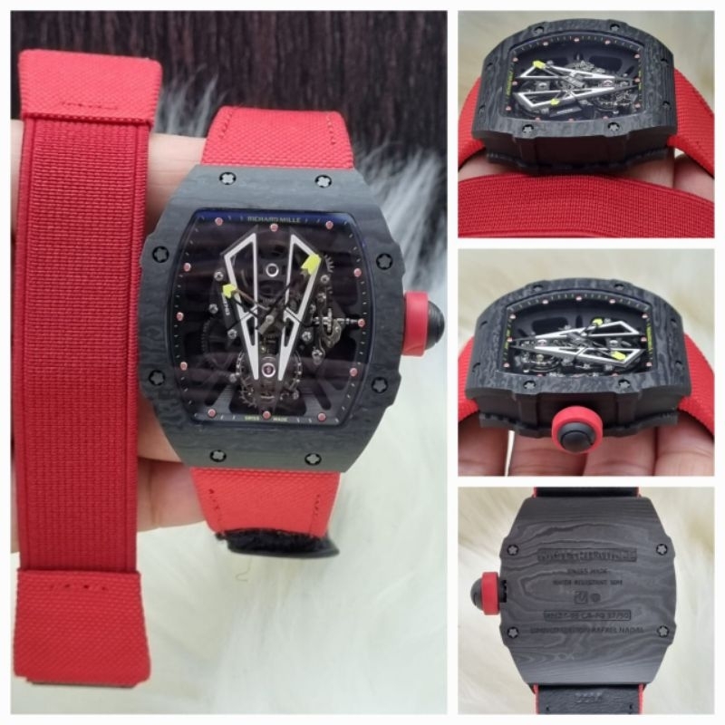Jam tangan RM 27-03 Red Rafael Nadal BBR Factory Automatic Swiss fullset