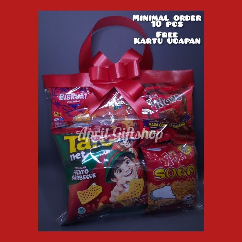 

PAKET SNACK ULANG TAHUN ANAK TEMA MERAH / Bingkisan Ultah Murah / Snack Ultah Tema Merah