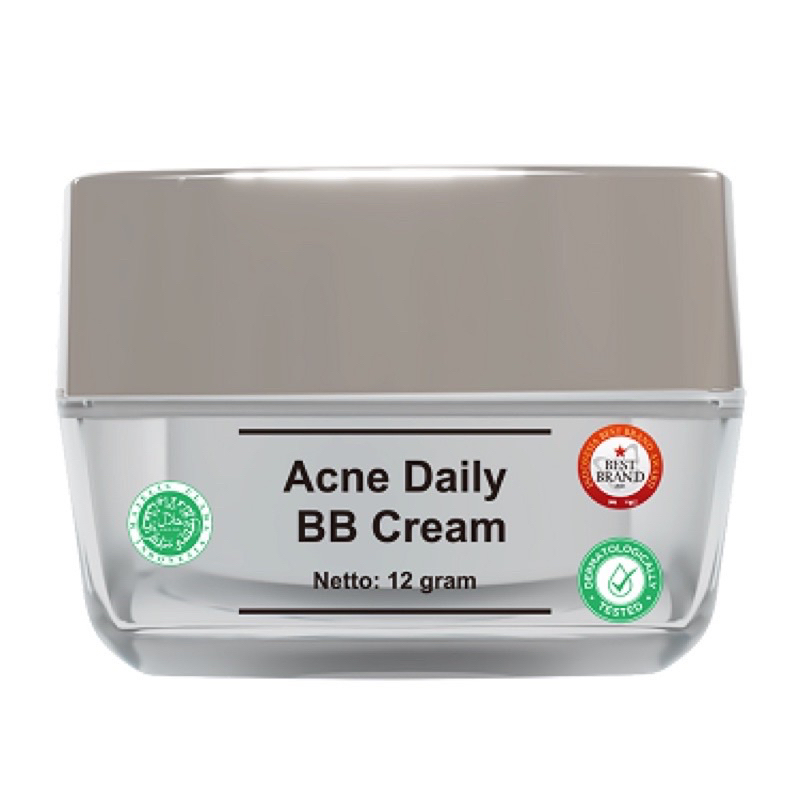 MS GLOW Acne Daily BB Cream / BB Krim Khusus Kulit Wajah Berjerawat