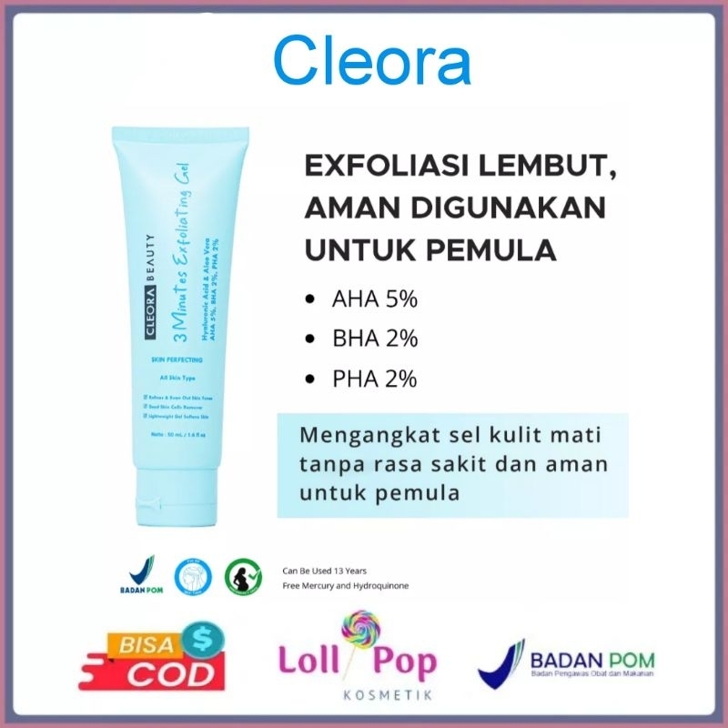 Cleora Beauty Exfoliasi Wajah