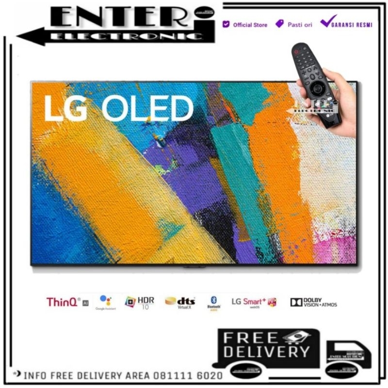 LG OLED TV 65GX - OLED TV 65 INCH 4K DOLBY VISION IQ OLED65GX 65GXPTA