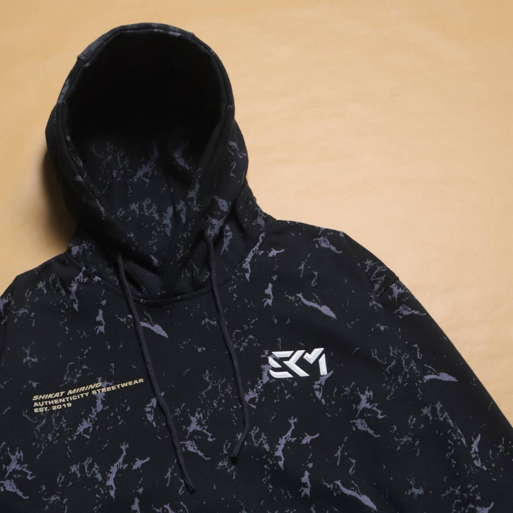 JAKET SWEATER HOODIE SKM MARBLE UNISEX GOOD QUALITY-TERBARU