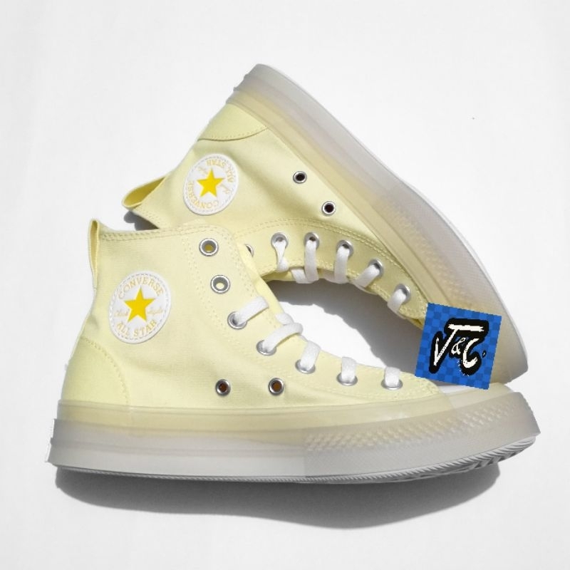 Converse Chuck Taylor All Star Cx Stretch Easy On Translucent Yellow