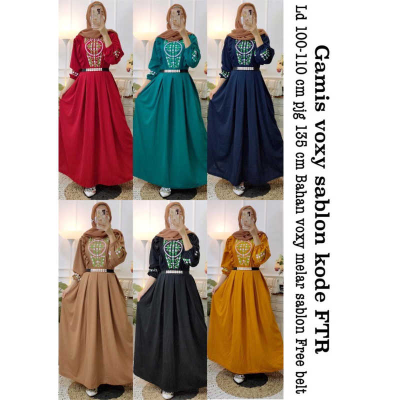 Gamis voxy ftr