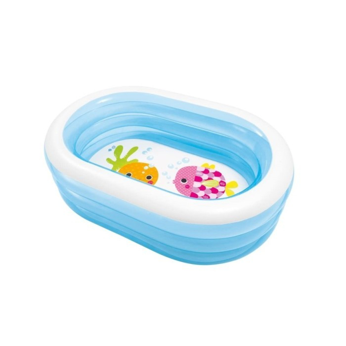 SALE !!! Intex 57482 Kolam Renang Anak My Sea Friends Pool 163x107x46cm