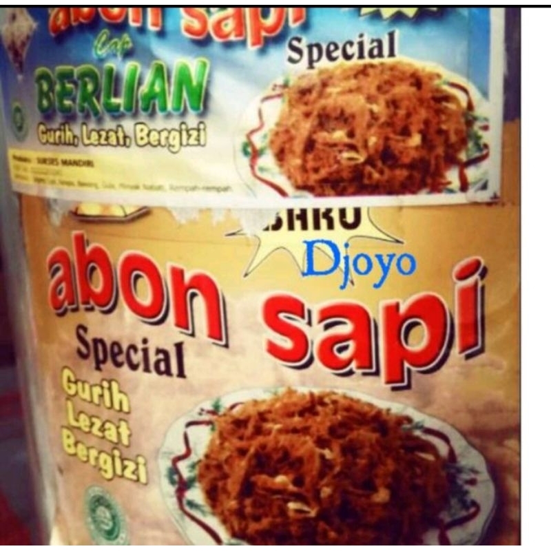 

Abon Sapi Merk Berlian 250gram