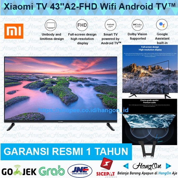 [KARGO PACKING KAYU] Xiaomi TV A2 43&quot; 43 Inch FHD Smart TV Android 11 Mi Digital Dolby DTS