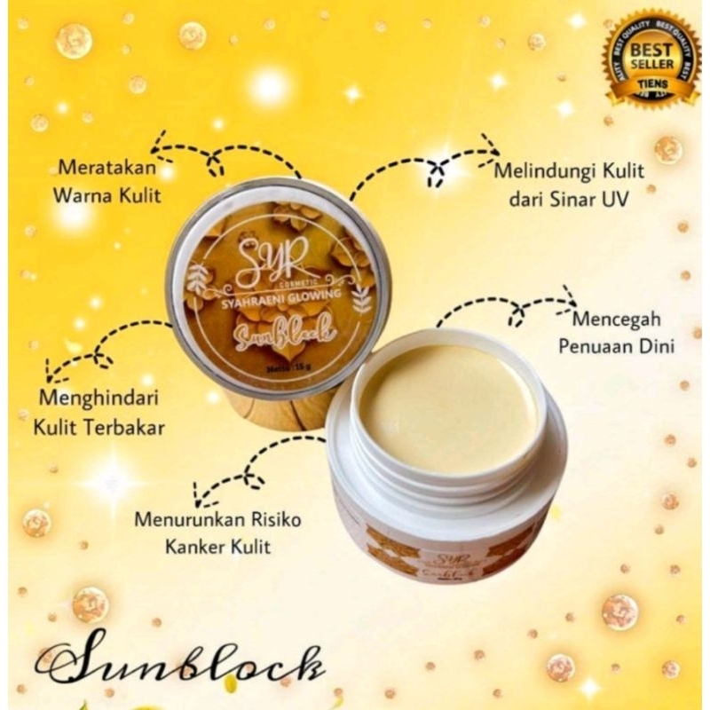 sunblok SYR glowing original 100%