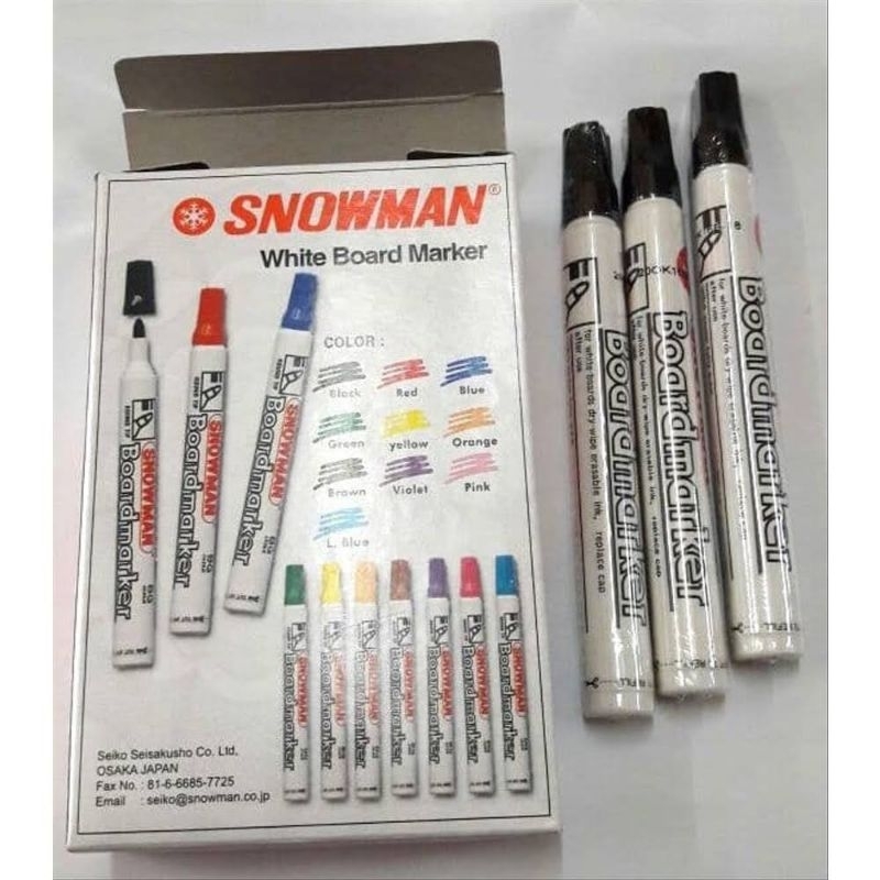 

spidol snowman boardmarker