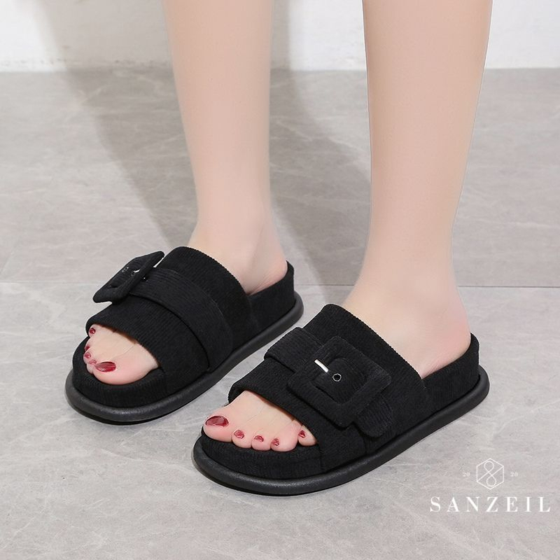 Sandal Slip Wanita GO8800 Sandal Flat Wanita Comfy Import