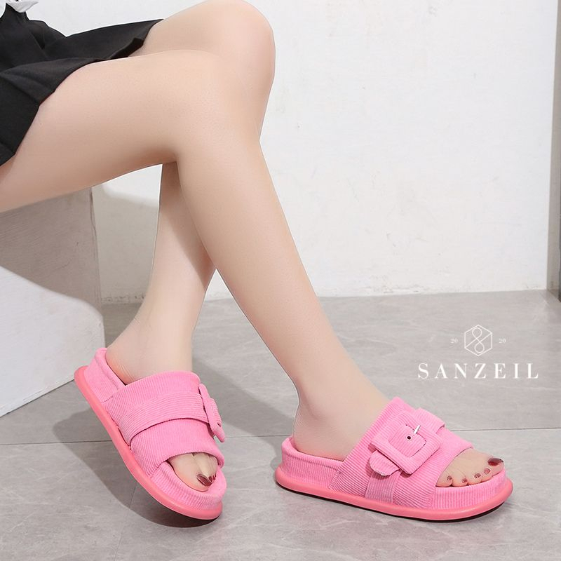 Sandal Slip Wanita GO8800 Sandal Flat Wanita Comfy Import