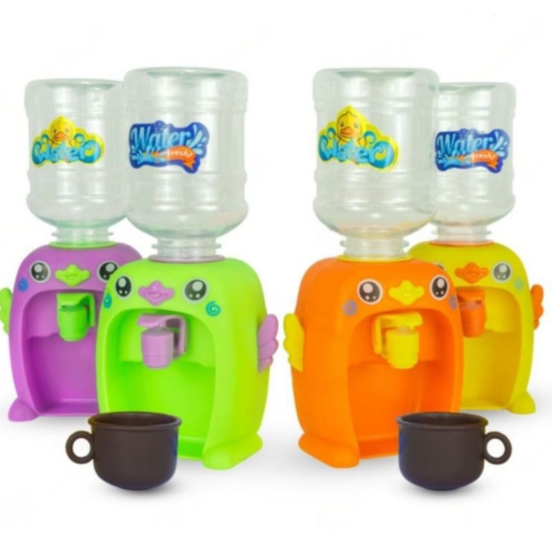 Mainan Anak Galon Dispenser Mini / Mainan Galon Dispenser Air / Mainan Galon Air Pinguin