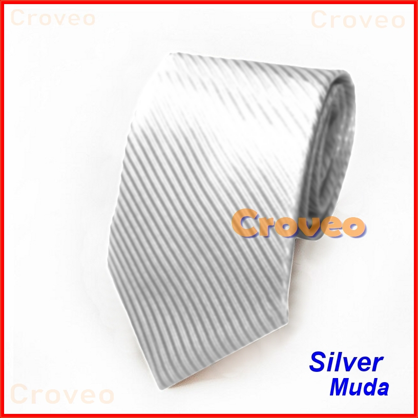 Dasi Panjang Pria Hitam Abu 3 Inch Salur Garis Silver Putih Abu2 Dewasa Cm Inci Cowok abuabu Import Kerja Kantor Laki Laki2 7 8 cm Abu-abu Cowo Pesta Grosir Murah Wisuda Satin Halus Warna Standard Motif bergaris Size Manual Simpul Ikat Sendiri 3inch 8 cm