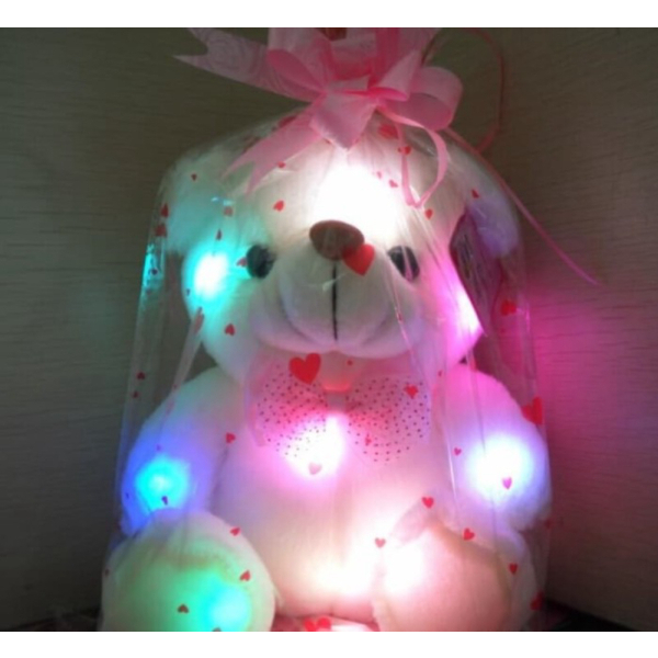 

NYALA BONEKA LED BATTERY FREE SUARA GLOW Jual LED PINK LAMPU - BERUANG Diskon