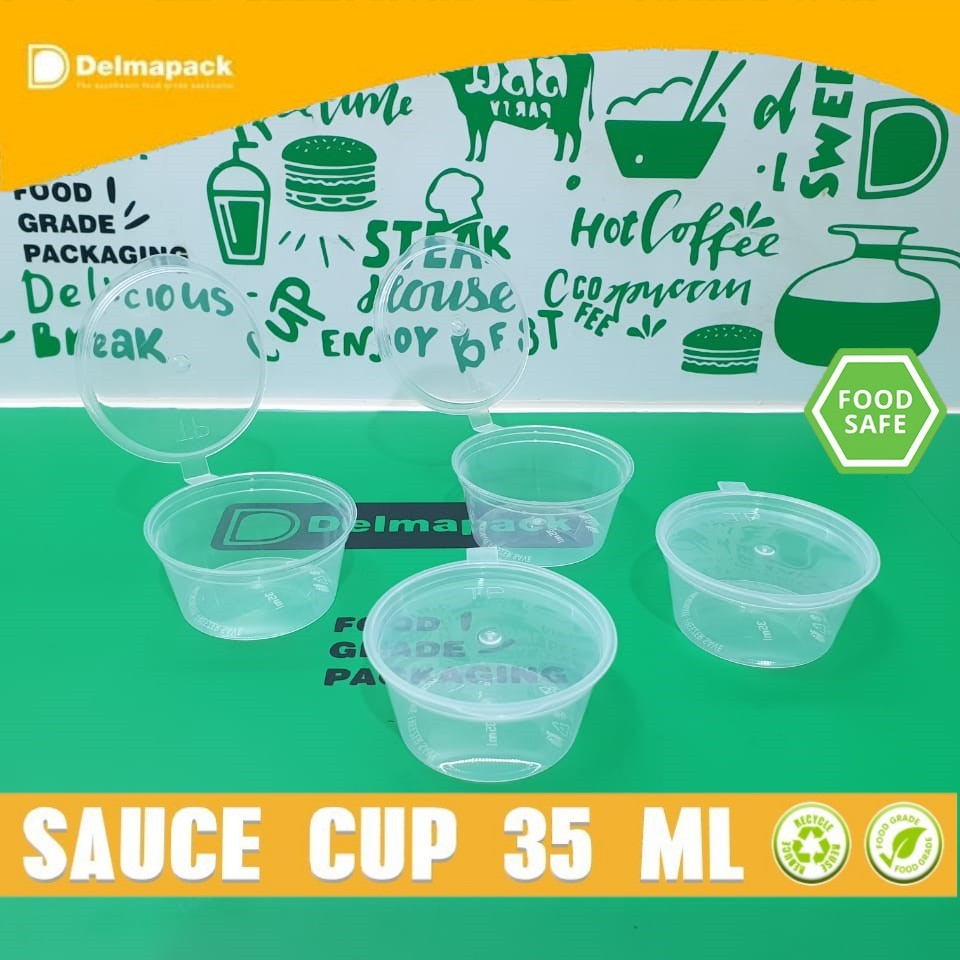 

SAUCE CUP 35 ML - CUP SAUS SAMBEL - 50 PCS