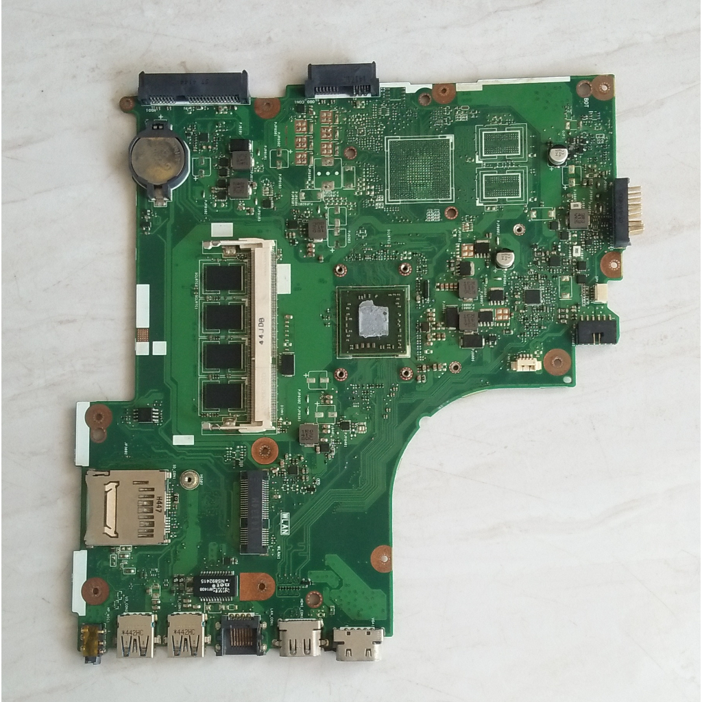 Motherboard Mainboard Mobo Laptop ASUS X452E Rusak AMD E1