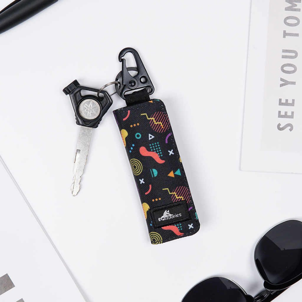 Foxsories - Gantungan Kunci Kendaraan STNK Mini Motif Motor Mobil