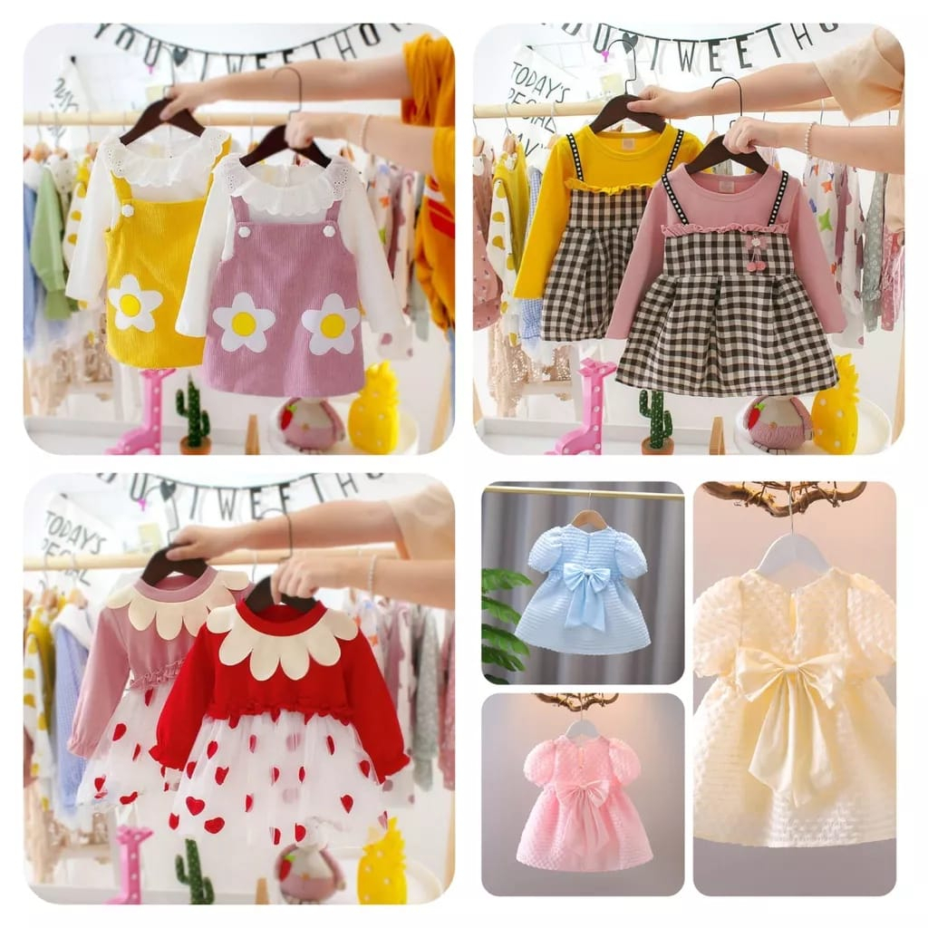 Dress Import Baby / Dress Bayi / Dress Import Anak