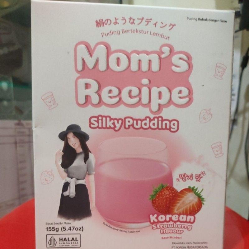 

Silky Puding Mom's Recipe Korean Strawberry 155gr