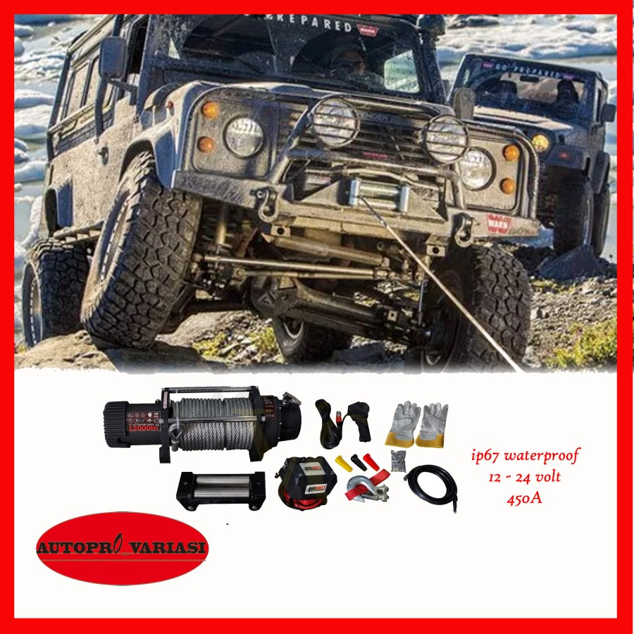 Cclectric winch universal/tali derek mobil