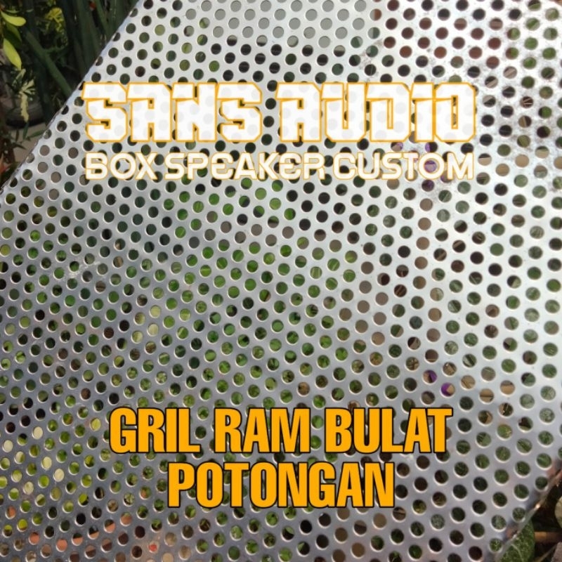 Gril ram speaker bulat