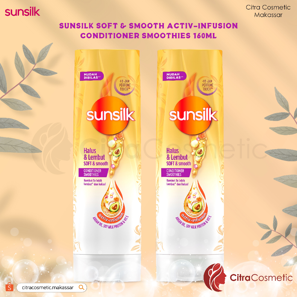 Sunsilk Soft &amp; Smooth Activ-Infusion Conditioner Smoothies 160 Ml