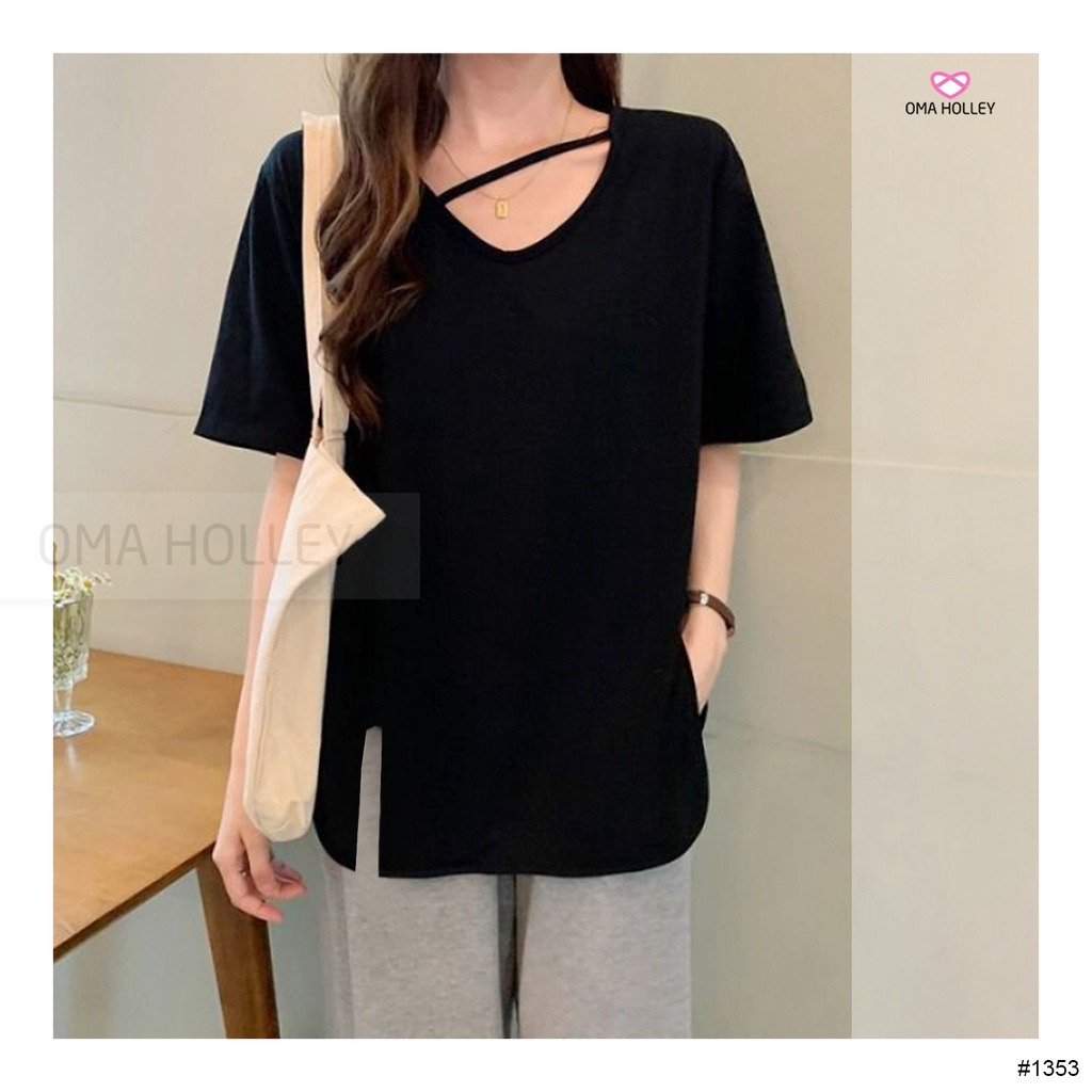 (COD) OH Fashion Kaos Louisa Oblong #1353