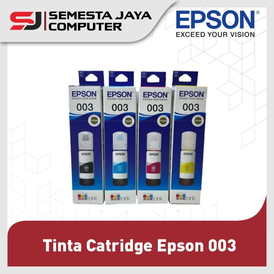 Tinta EPSON 003 ORIGINAL |pinter  Epson L3110 L3150