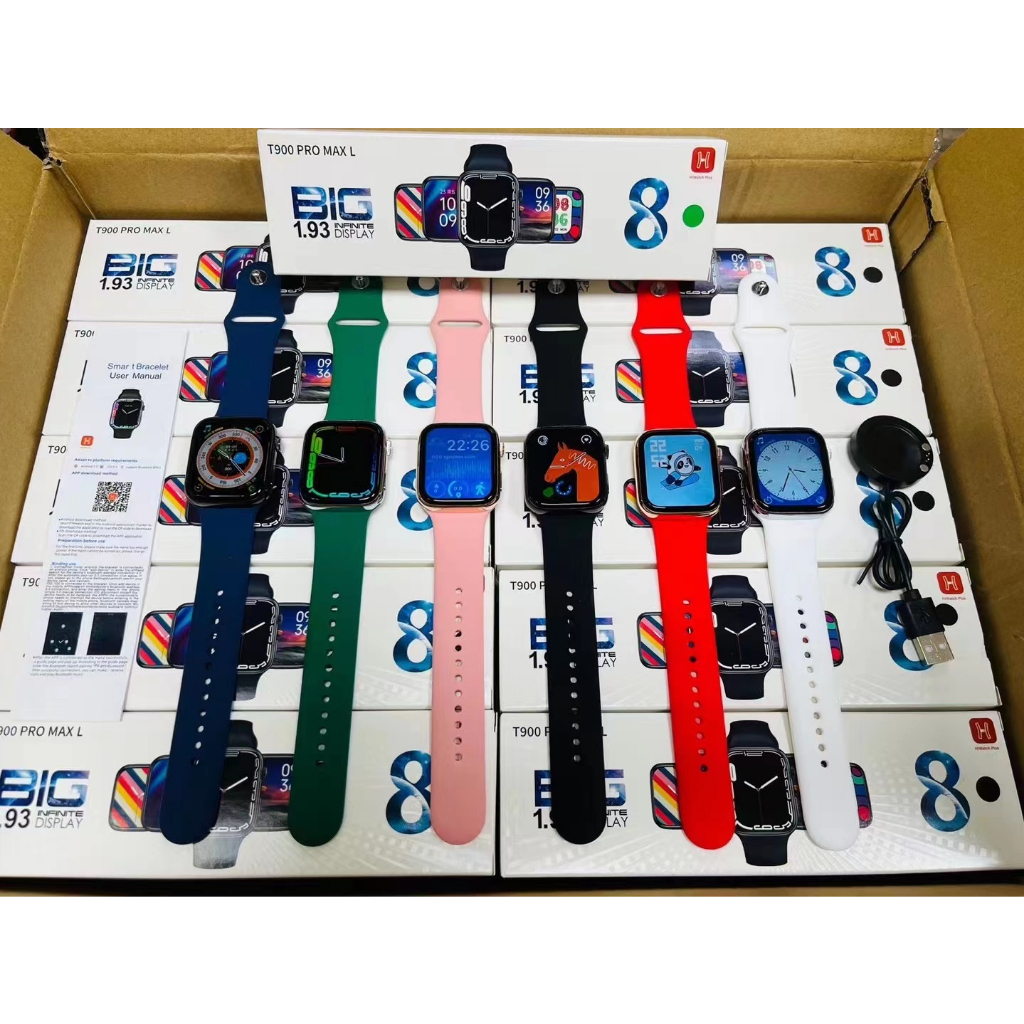 SMARTWATCH SERIES 8 T900 PRO MAX ORIGINAL 10 GAME