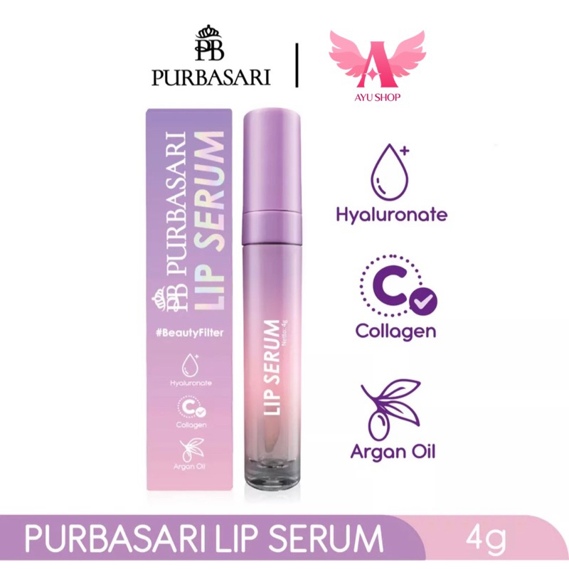 Purbasari Lip Serum / Pelembap bibir - Collagen bibir.