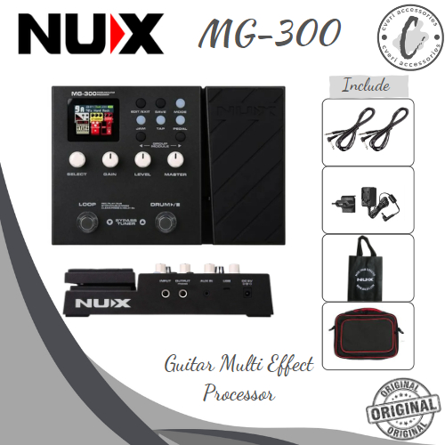 Nux MG300 MG-300 Multi Efek Gitar Nux