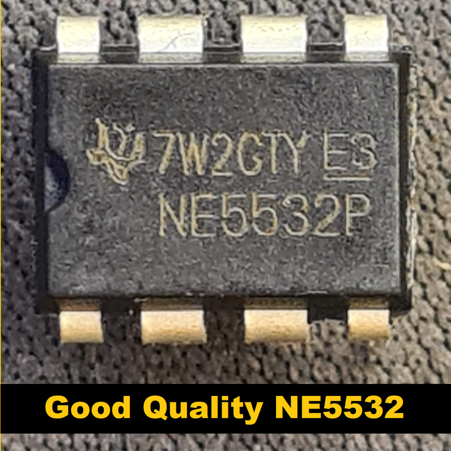 IC NE5532P DIP8 Dual Op-Amp NE5532 Low Noise OpAmp DIP-8 PreAmp 5532