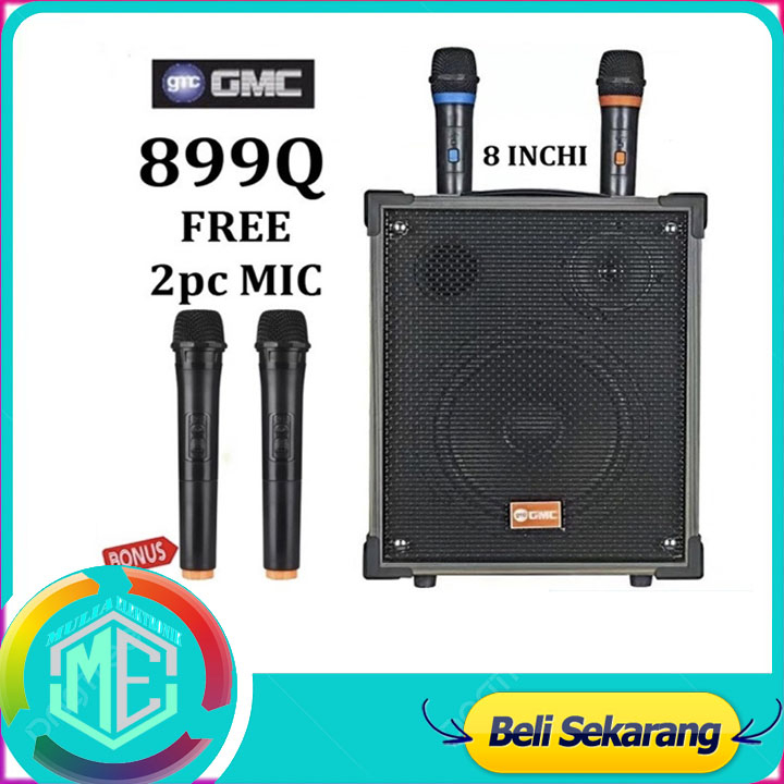 PROMO speaker portable GMC 899Q speaker aktif gmc karoke gmc Bluetooth 899 Q BERGARANSI RESMI MANTAP