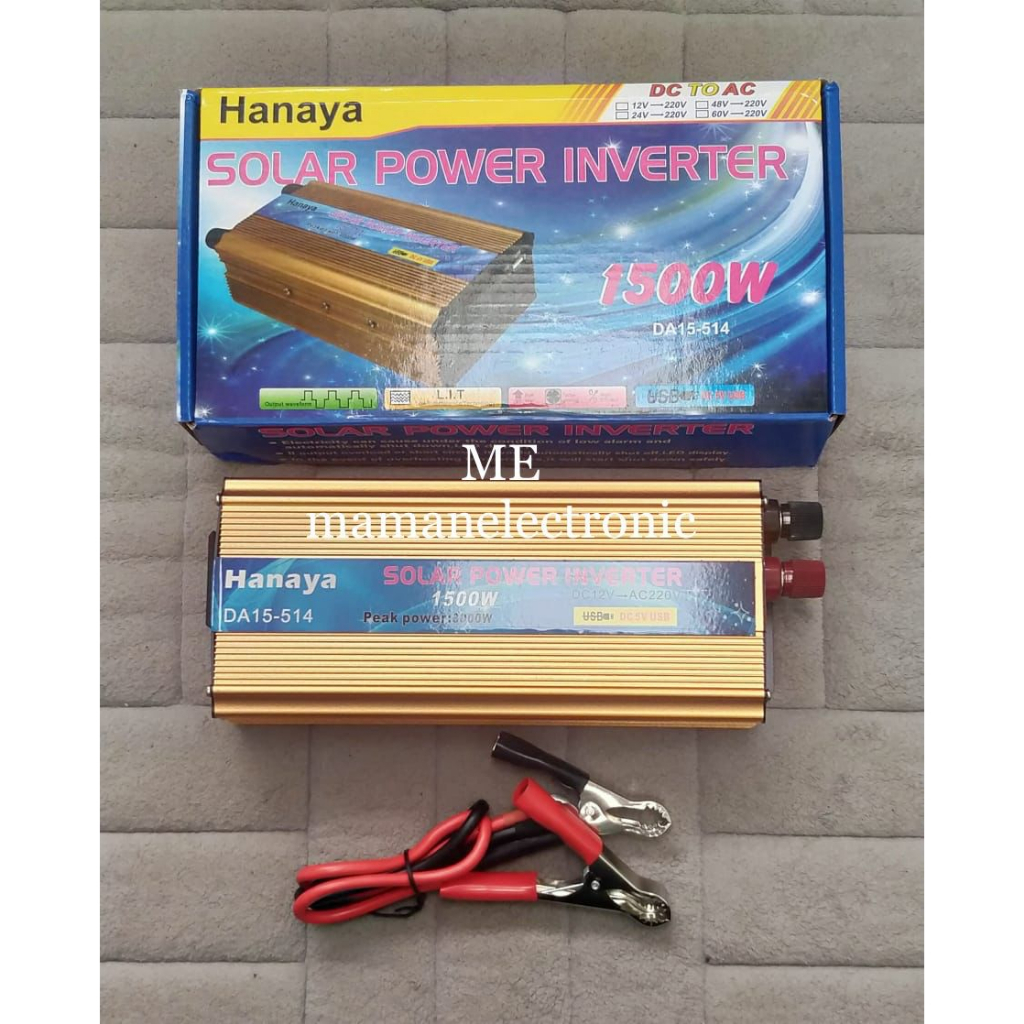 INVERTER 1500 WATT HANAYA SOLAR POWER