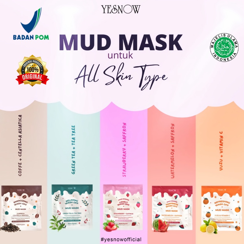 MFI - SYB Yesnow Mud Mask All Series