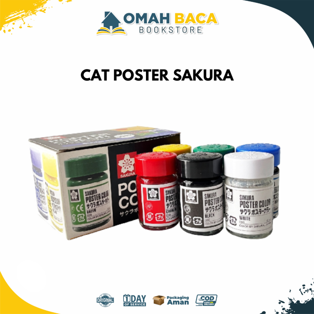 

Cat Poster Sakura 6x15ml Regular Starter Set Poster Color