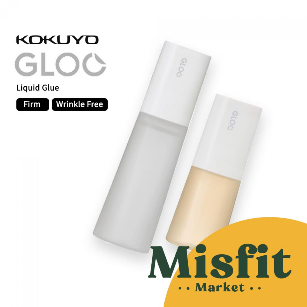 

Kokuyo GLOO Liquid Glue Lem Stick Cair Disappearing Wrinkle Free / Firm