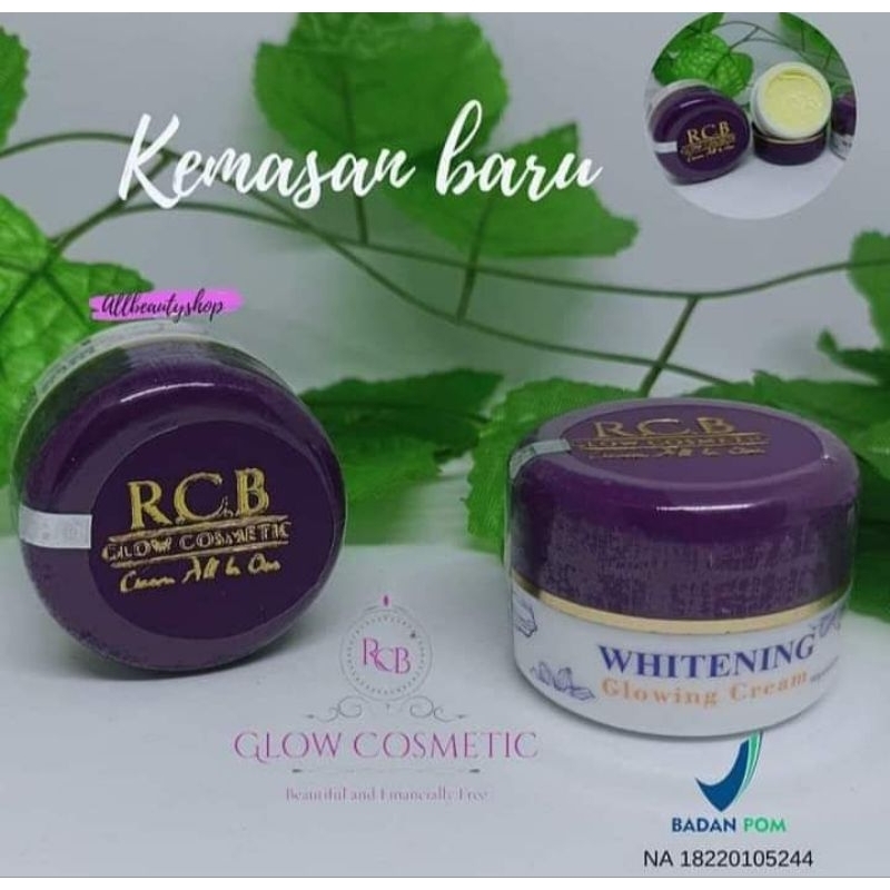Paket Reseller Rcb glow kosmetic/BPOM, Aman Untuk bumil dan Busui