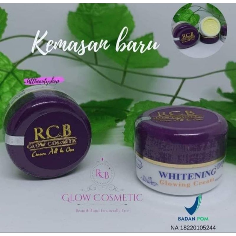 Paket Reseller Rcb glow kosmetic/BPOM, Aman Untuk bumil dan Busui