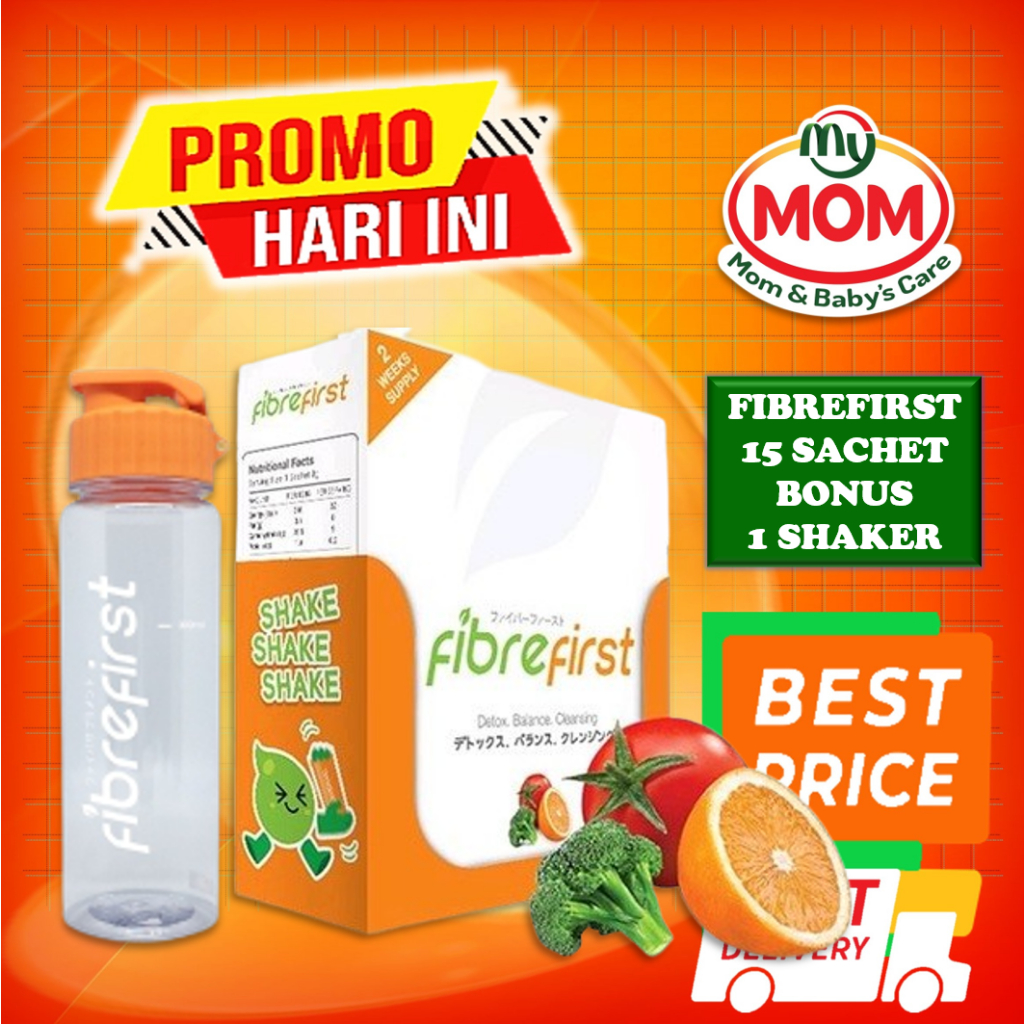 [BPOM] FibreFirst isi 15 Sachet / Minuman Diet / Diet &amp; Detox / Fibre first daily 1 sachet / MY MOM