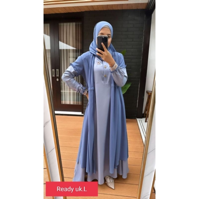 Ivelle sarimbit Fauz Fairy blue