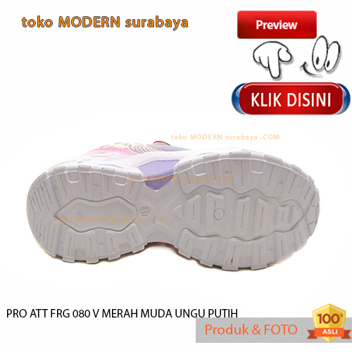 Sepatu anak sepatu sekolah sneakers kets velco PRO ATT FRG 080 V