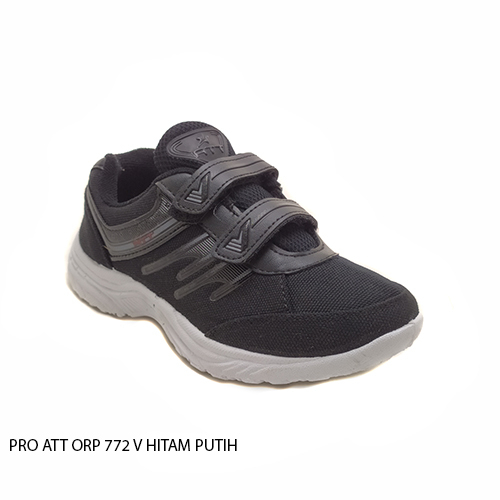 PRO ATT OR 772 V BLACK sepatu sekolah anak sneaker