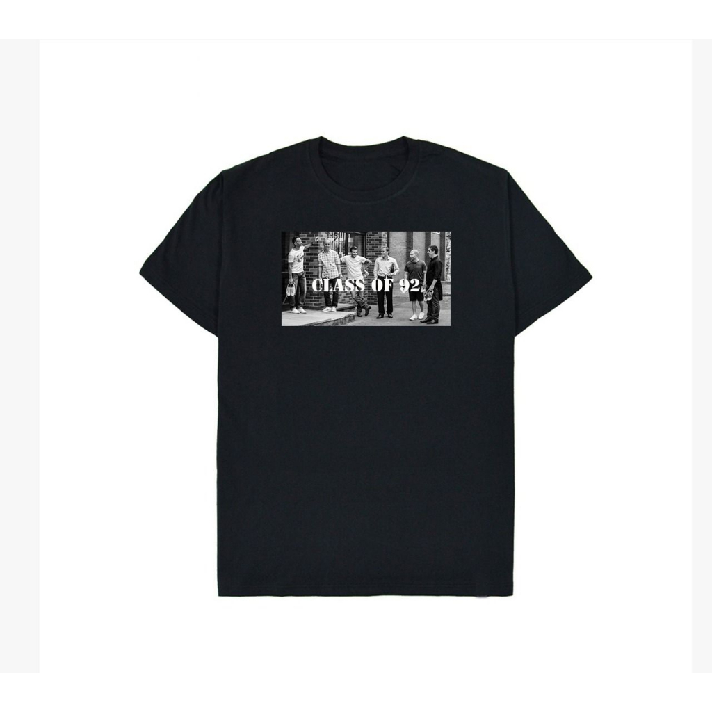 History Class OF 92 (MU) Manchester United tangan pendek | Tshirt MU | Kaos Hooligan Mancunian