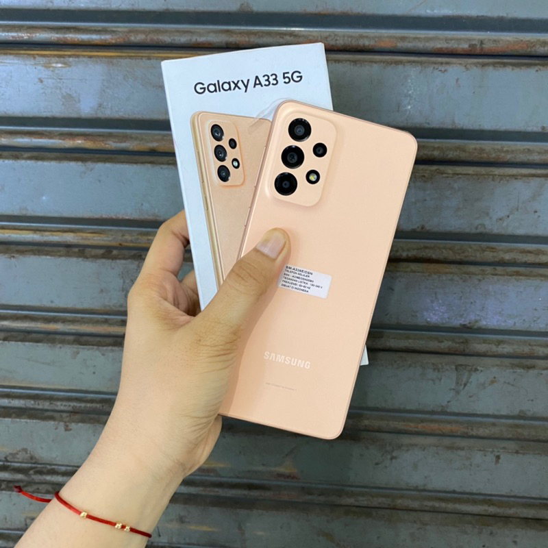 Samsung A33 5g 8/128gb Second Bekas Pakai Normal Fullset Original Resmi sein