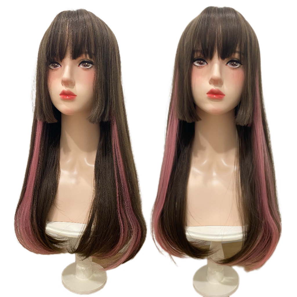 CH0896 full wig korean style hime cut 60-65 cm