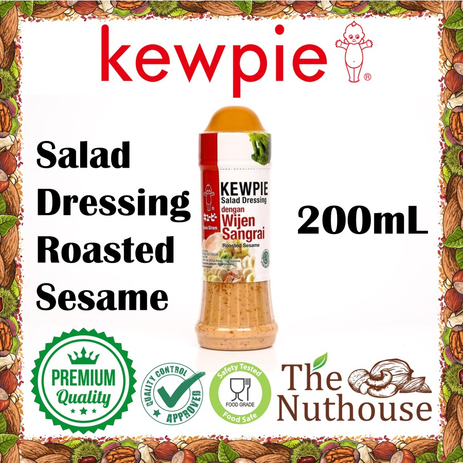 Kewpie Salad Dressing Roasted Sesame / Wijen Sangrai 200ml [Halal]