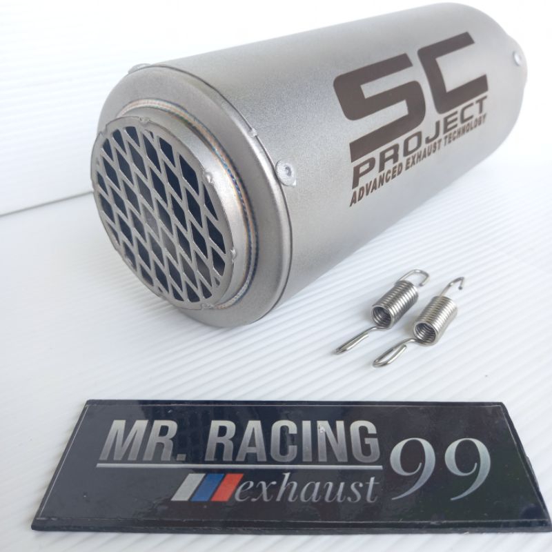 SC PROJECT Sandblas RAM - Jaring Knalpot Racing All Motor Silincer Saja inlet 2in