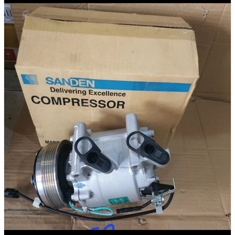 kompresor kompresor AC Honda jazz RS Freed singel blower asli sanden
