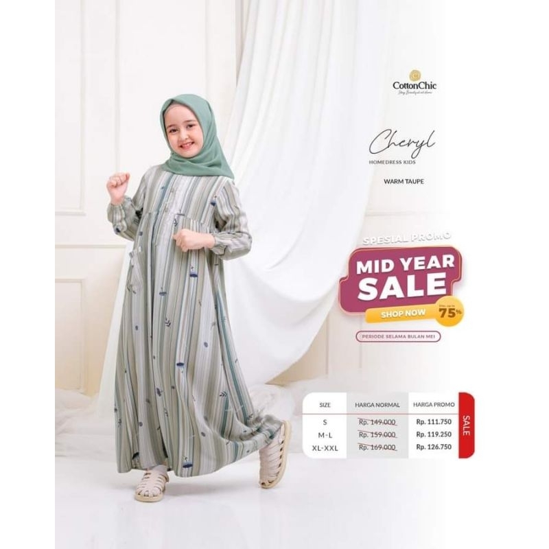 Sale yasmeera-cheryl homedress kid ri yasmeera-sale promo diskon-home dress daily-gamis anak-daster 